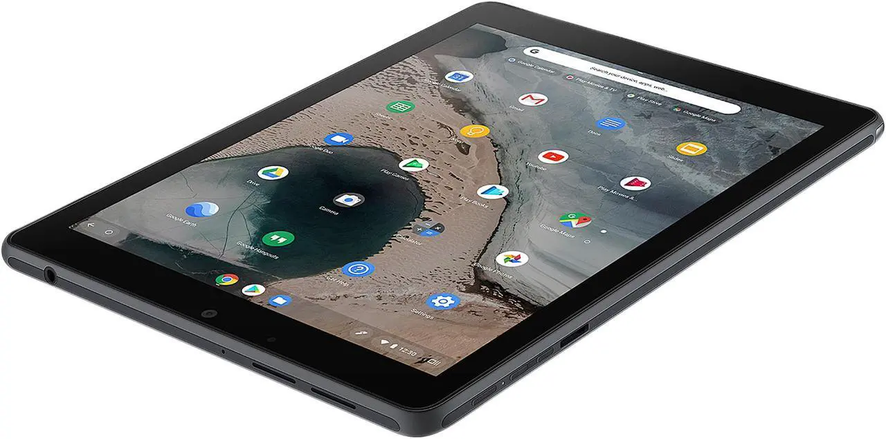 Alt view image 8 of 20 - ASUS Chromebook Tablet CT100, 9.7" QXGA (1536 x 2048) Touchscreen, OP1 6-Core Processor, 4 GB RAM, 32 GB eMMC Storage, Rugged Military-Spec 810G, Dark Grey, K-12, Chrome OS, Includes Stylus, CT100PA-YS02T