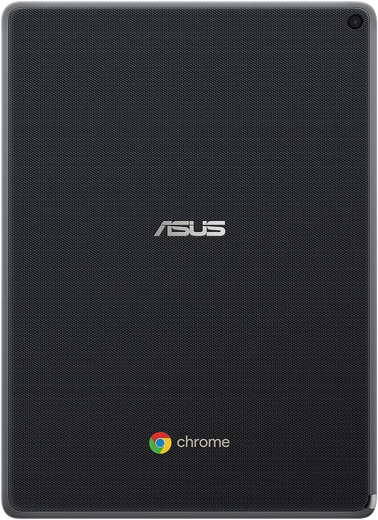 Alt view image 13 of 20 - ASUS Chromebook Tablet CT100, 9.7" QXGA (1536 x 2048) Touchscreen, OP1 6-Core Processor, 4 GB RAM, 32 GB eMMC Storage, Rugged Military-Spec 810G, Dark Grey, K-12, Chrome OS, Includes Stylus, CT100PA-YS02T