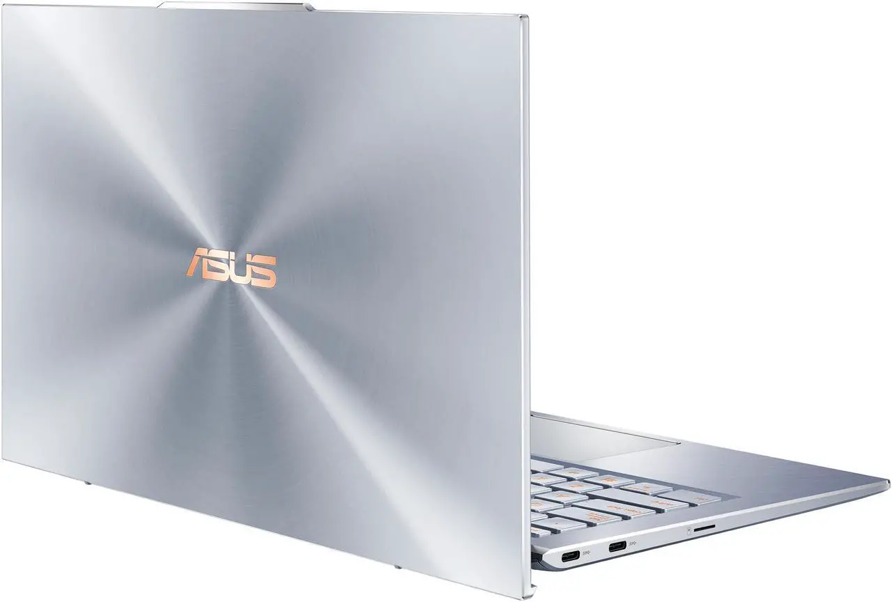 Alt view image 11 of 19 - ASUS ZenBook S13 Ultra Thin & Light Laptop 13.9" FHD, Intel Core i7-8565U CPU, GeForce MX150, 8 GB RAM, 512 GB PCIe SSD, Windows 10 Pro, Silver Blue, UX392FN-XS71