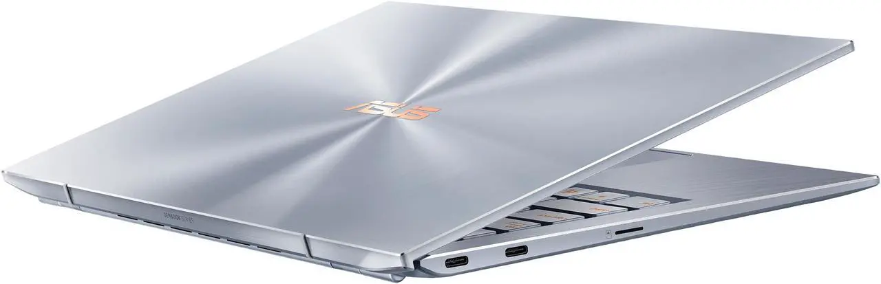Alt view image 15 of 19 - ASUS ZenBook S13 Ultra Thin & Light Laptop 13.9" FHD, Intel Core i7-8565U CPU, GeForce MX150, 8 GB RAM, 512 GB PCIe SSD, Windows 10 Pro, Silver Blue, UX392FN-XS71