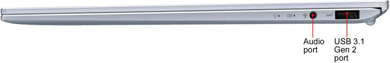Alt view image 19 of 19 - ASUS ZenBook S13 Ultra Thin & Light Laptop 13.9" FHD, Intel Core i7-8565U CPU, GeForce MX150, 8 GB RAM, 512 GB PCIe SSD, Windows 10 Pro, Silver Blue, UX392FN-XS71