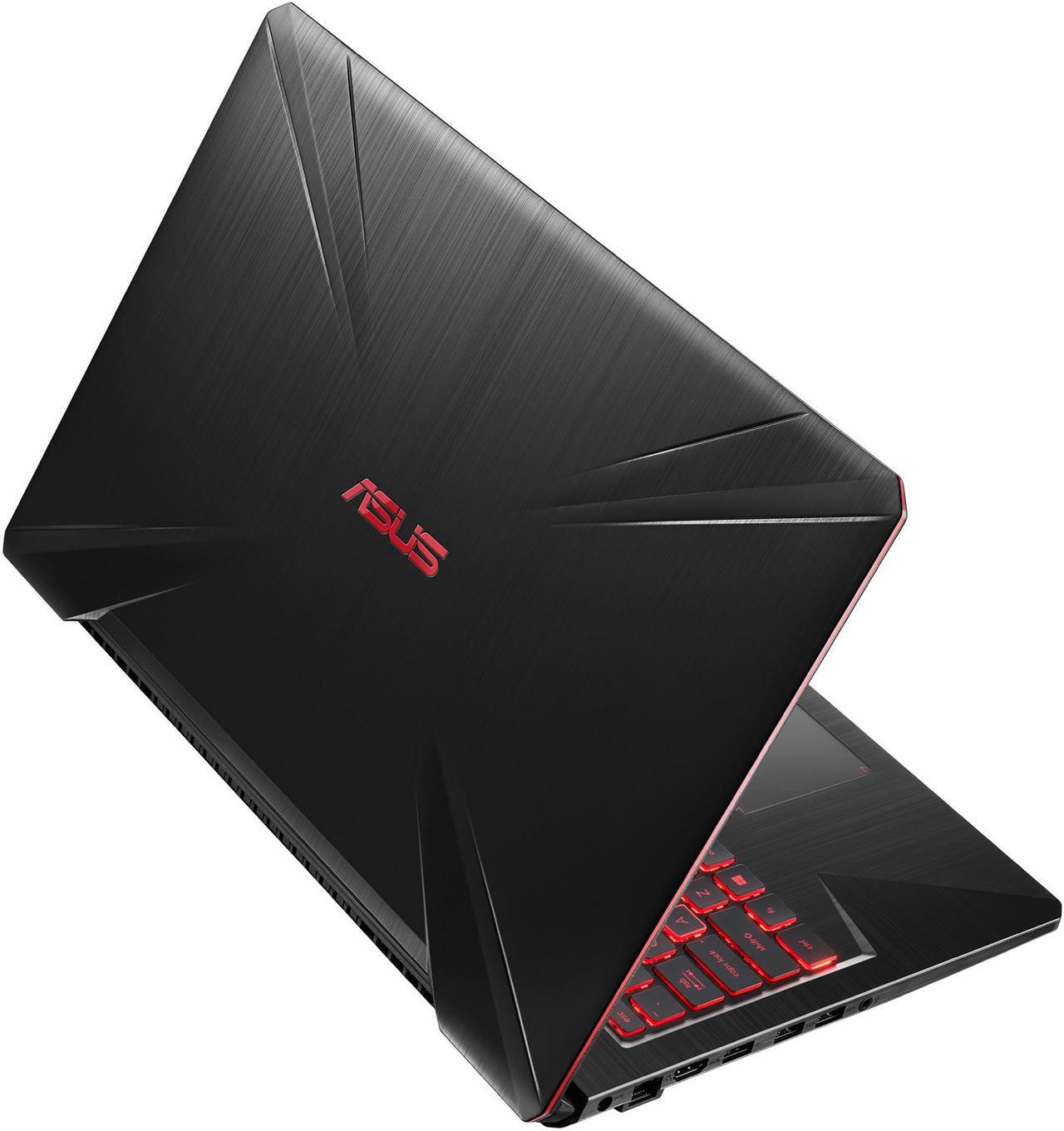 Alt view image 9 of 13 - ASUS TUF Gaming Laptop FX504 15.6" Full HD IPS Level, 8th Gen Intel Core i5-8300H, GeForce GTX 1050 Ti, 8 GB DDR4 2666 MHz, 256 GB M.2 SSD, Gigabit Wi-Fi 5, Windows 10 - FX504GE-AH53