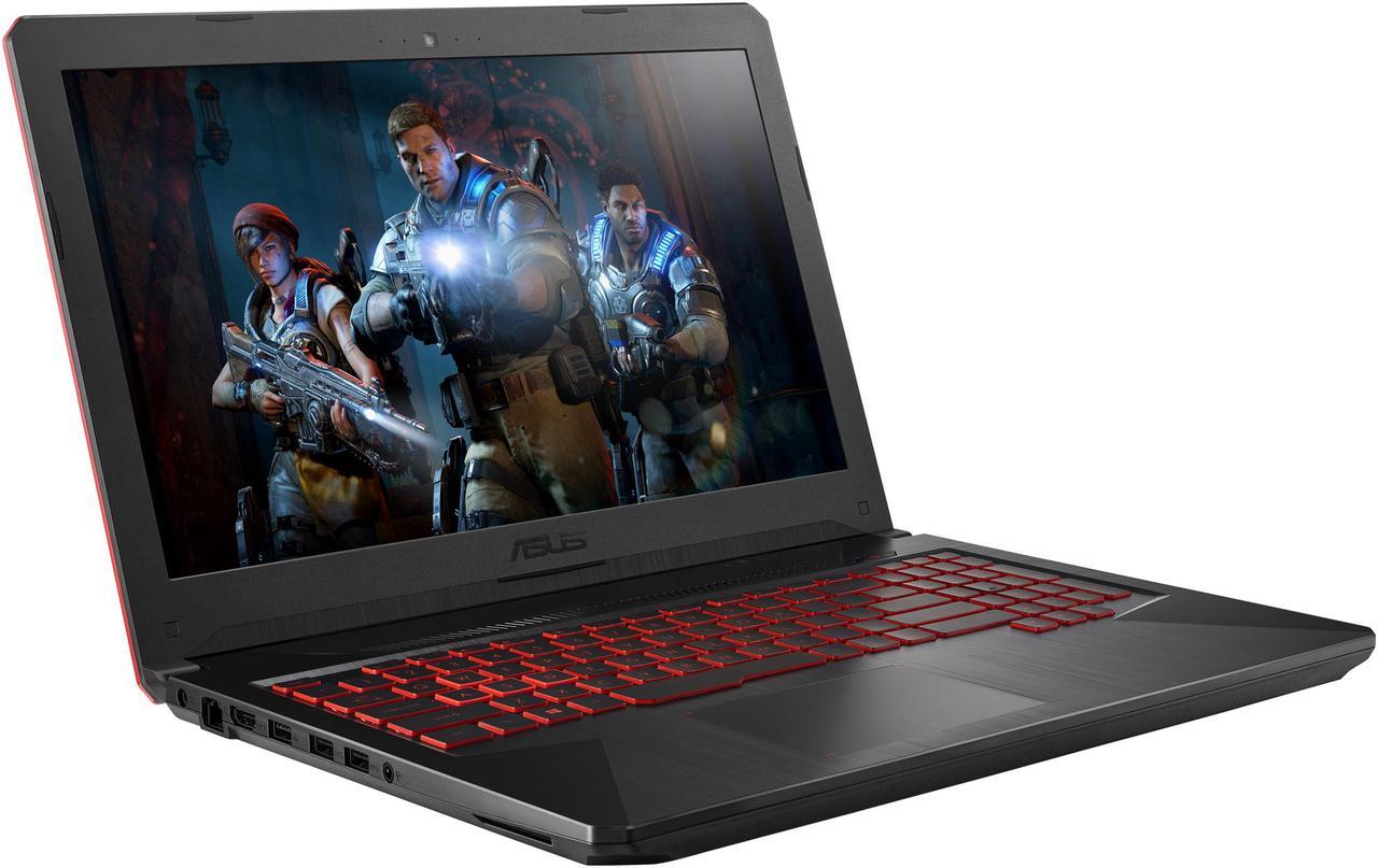 Alt view image 2 of 13 - ASUS TUF Gaming Laptop FX504 15.6" Full HD IPS Level, 8th Gen Intel Core i5-8300H, GeForce GTX 1050 Ti, 8 GB DDR4 2666 MHz, 256 GB M.2 SSD, Gigabit Wi-Fi 5, Windows 10 - FX504GE-AH53