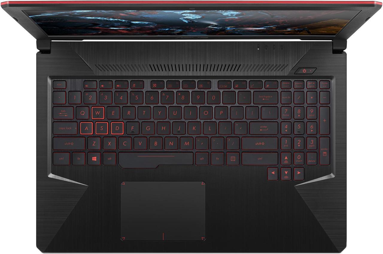 Alt view image 7 of 13 - ASUS TUF Gaming Laptop FX504 15.6" Full HD IPS Level, 8th Gen Intel Core i5-8300H, GeForce GTX 1050 Ti, 8 GB DDR4 2666 MHz, 256 GB M.2 SSD, Gigabit Wi-Fi 5, Windows 10 - FX504GE-AH53