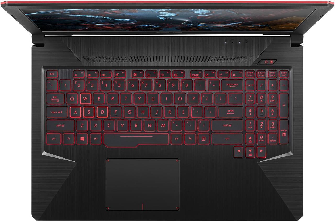 Alt view image 8 of 13 - ASUS TUF Gaming Laptop FX504 15.6" Full HD IPS Level, 8th Gen Intel Core i5-8300H, GeForce GTX 1050 Ti, 8 GB DDR4 2666 MHz, 256 GB M.2 SSD, Gigabit Wi-Fi 5, Windows 10 - FX504GE-AH53