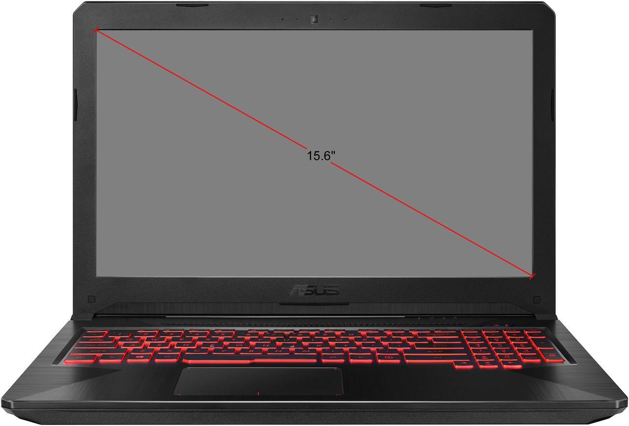 Alt view image 13 of 13 - ASUS TUF Gaming Laptop FX504 15.6" Full HD IPS Level, 8th Gen Intel Core i5-8300H, GeForce GTX 1050 Ti, 8 GB DDR4 2666 MHz, 256 GB M.2 SSD, Gigabit Wi-Fi 5, Windows 10 - FX504GE-AH53
