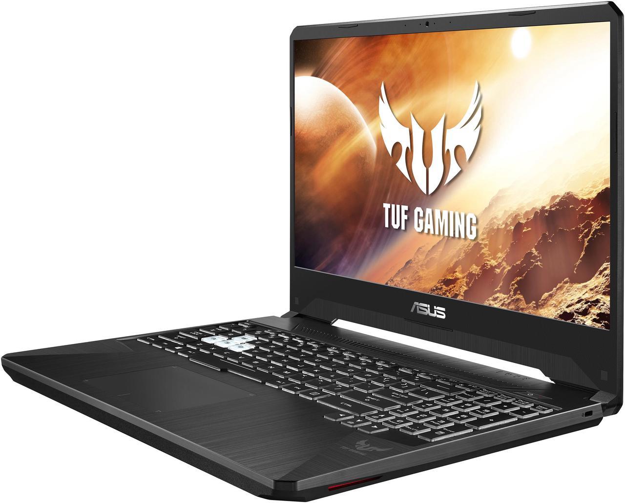 ASUS - Gaming Laptop - 15.6" 120 Hz IPS-type - AMD Ryzen 7 3750H (up to 4.0 GHz) - NVIDIA GeForce GTX 1650 - 8 GB RAM - 512 GB SSD - Gigabit Wi-Fi 5 - Windows 10 Home - TUF (FX505DT-EB73)