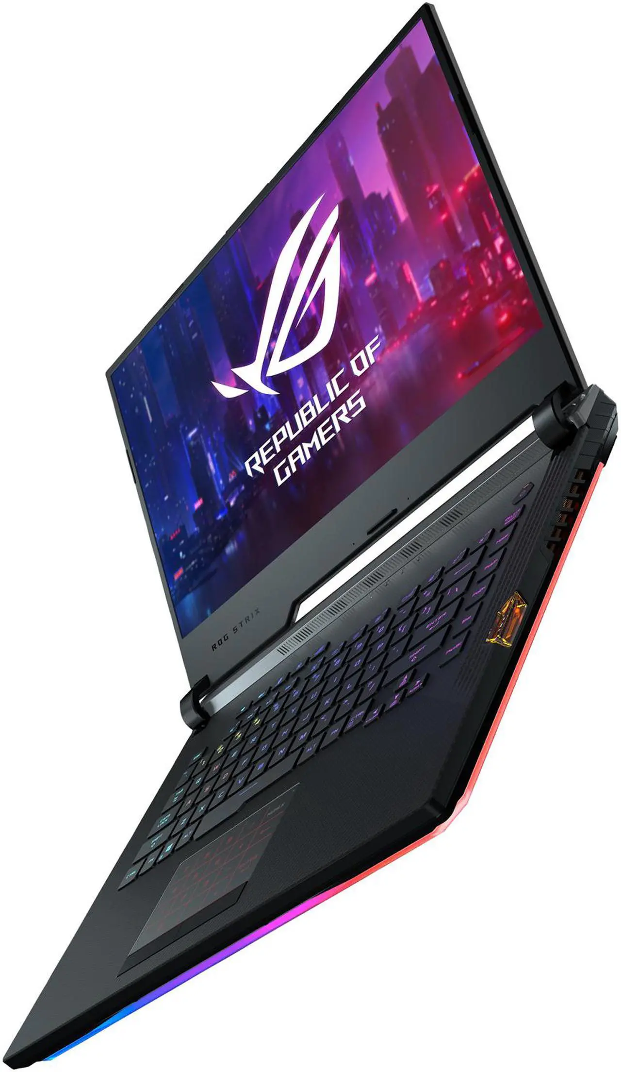 Alt view image 5 of 8 - ASUS ROG Scar III G531GW-DB76 15.6" 240 Hz IPS Intel Core i7 9th Gen 9750H (2.60 GHz) NVIDIA GeForce RTX 2070 16 GB Memory 1 TB SSD Windows 10 Home 64-bit Gaming Laptop