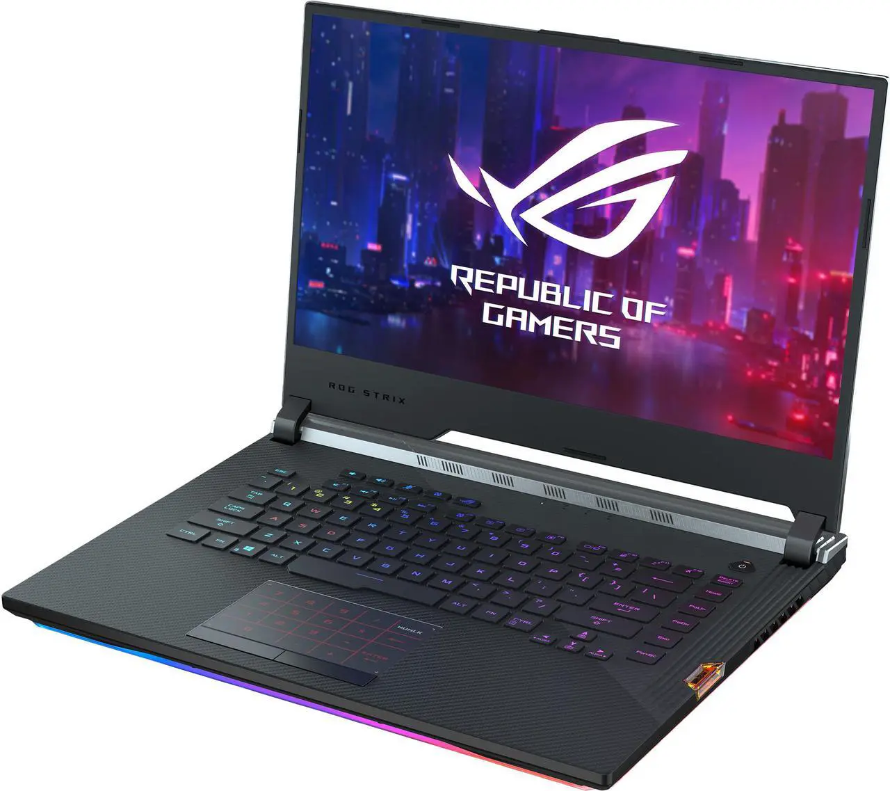 Main image of ASUS ROG Scar III G531GW-DB76 15.6" 240 Hz IPS Intel Core i7 9th Gen 9750H (2.60 GHz) NVIDIA GeForce RTX 2070 16 GB Memory 1 TB SSD Windows 10 Home 64-bit Gaming Laptop