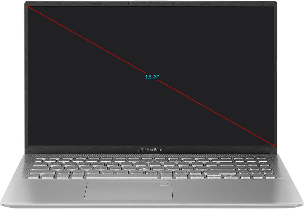 Alt view image 2 of 7 - ASUS VivoBook F512 Thin & Light Laptop, 15.6" FHD NanoEdge WideView, AMD R5-3500U, 8 GB DDR4, 128 GB SSD + 1 TB HDD, Backlit KB, Fingerprint, Windows 10, Transparent Silver, F512DA-EB55-SL - OEM