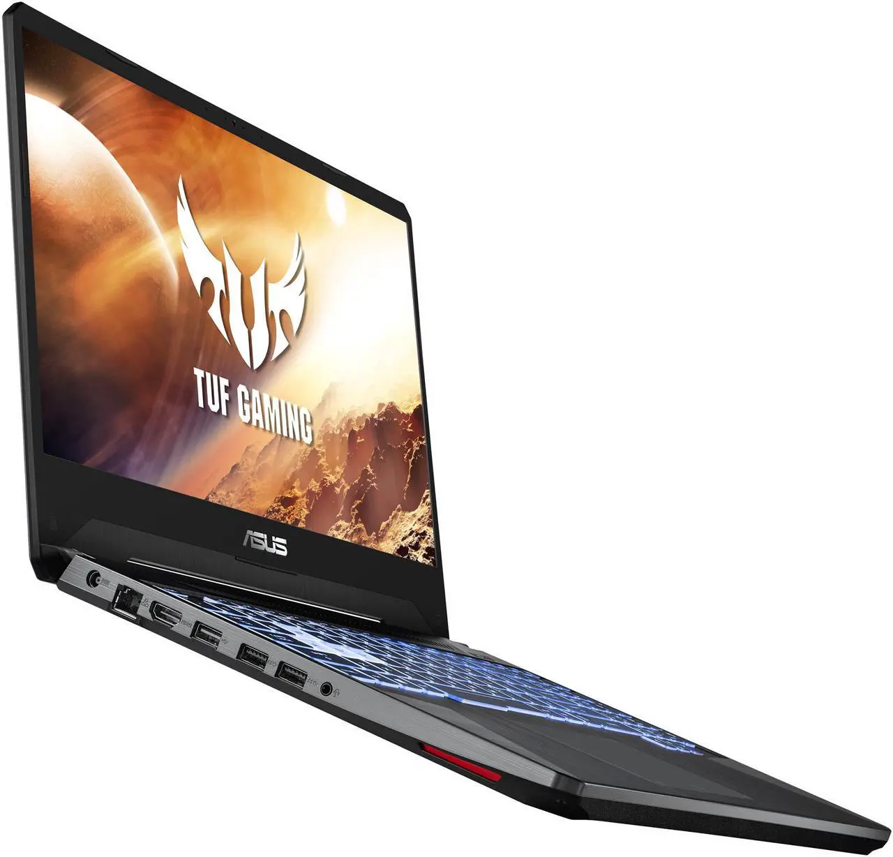 Alt view image 5 of 12 - ASUS TUF Gaming Laptop, 15.6" Full HD IPS-Type, AMD Ryzen 5 R5-3550H, GeForce GTX 1660 Ti, 8 GB DDR4, 512 GB PCIe SSD, Gigabit Wi-Fi 5, Windows 10 Home, FX505DU-MB53