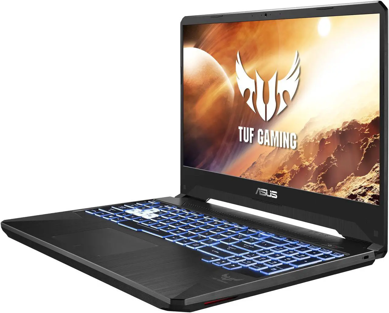 Alt view image 2 of 12 - ASUS TUF Gaming Laptop, 15.6" Full HD IPS-Type, AMD Ryzen 5 R5-3550H, GeForce GTX 1660 Ti, 8 GB DDR4, 512 GB PCIe SSD, Gigabit Wi-Fi 5, Windows 10 Home, FX505DU-MB53