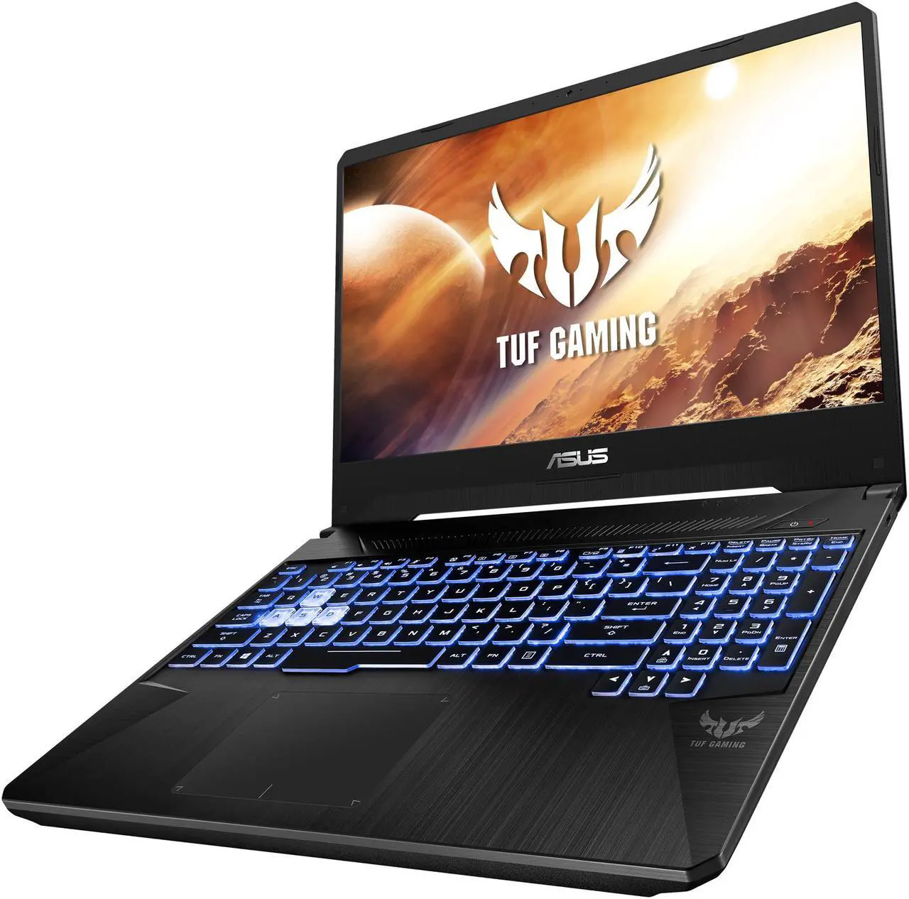 Alt view image 3 of 12 - ASUS TUF Gaming Laptop, 15.6" Full HD IPS-Type, AMD Ryzen 5 R5-3550H, GeForce GTX 1660 Ti, 8 GB DDR4, 512 GB PCIe SSD, Gigabit Wi-Fi 5, Windows 10 Home, FX505DU-MB53