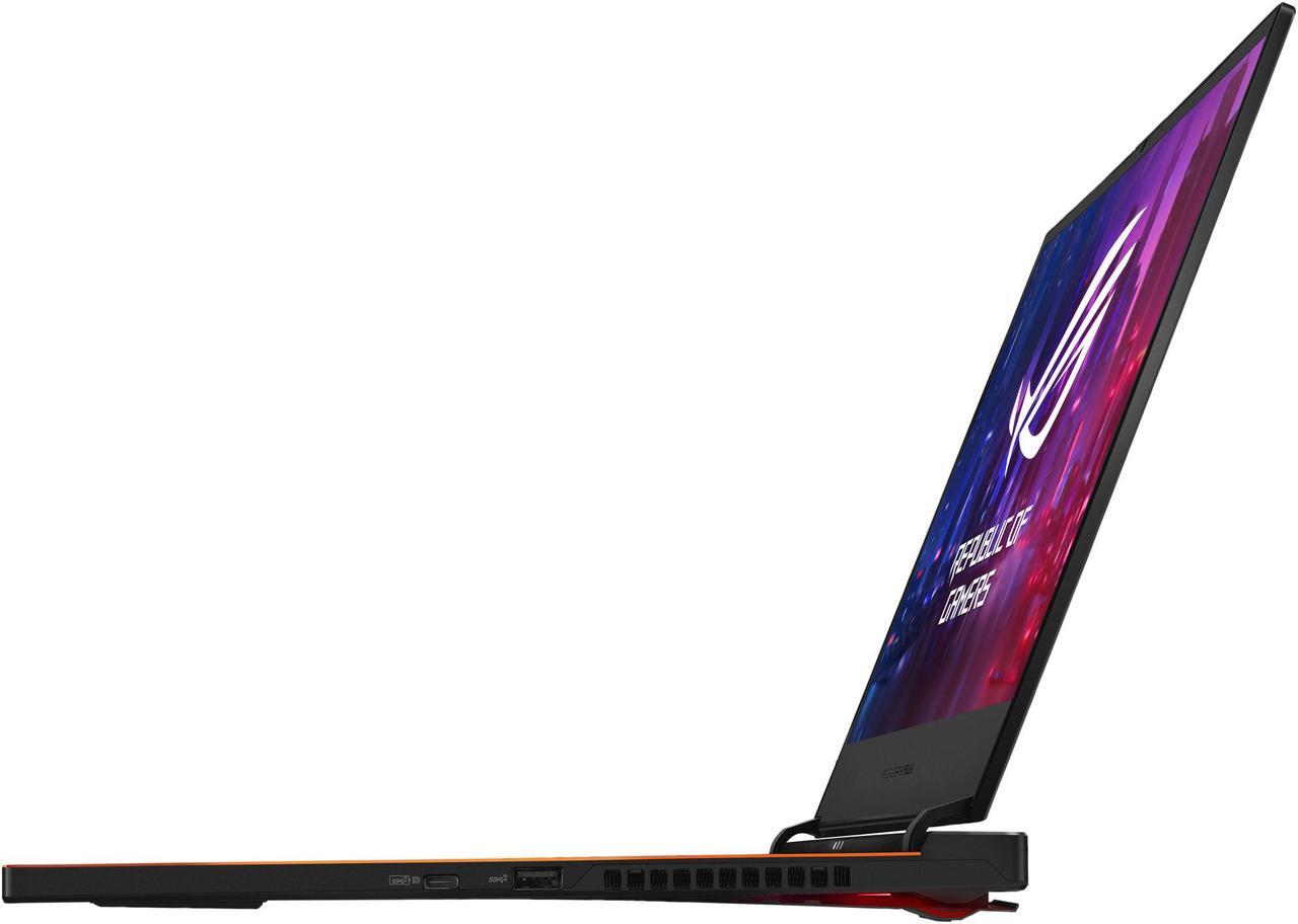 Alt view image 9 of 20 - ROG Zephyrus S GX531GX-XB77 15.6" Gaming Laptop - GeForce RTX 2080, Intel Core i7-9750H, 16 GB DDR4, 1 TB SSD, Windows 10 Pro