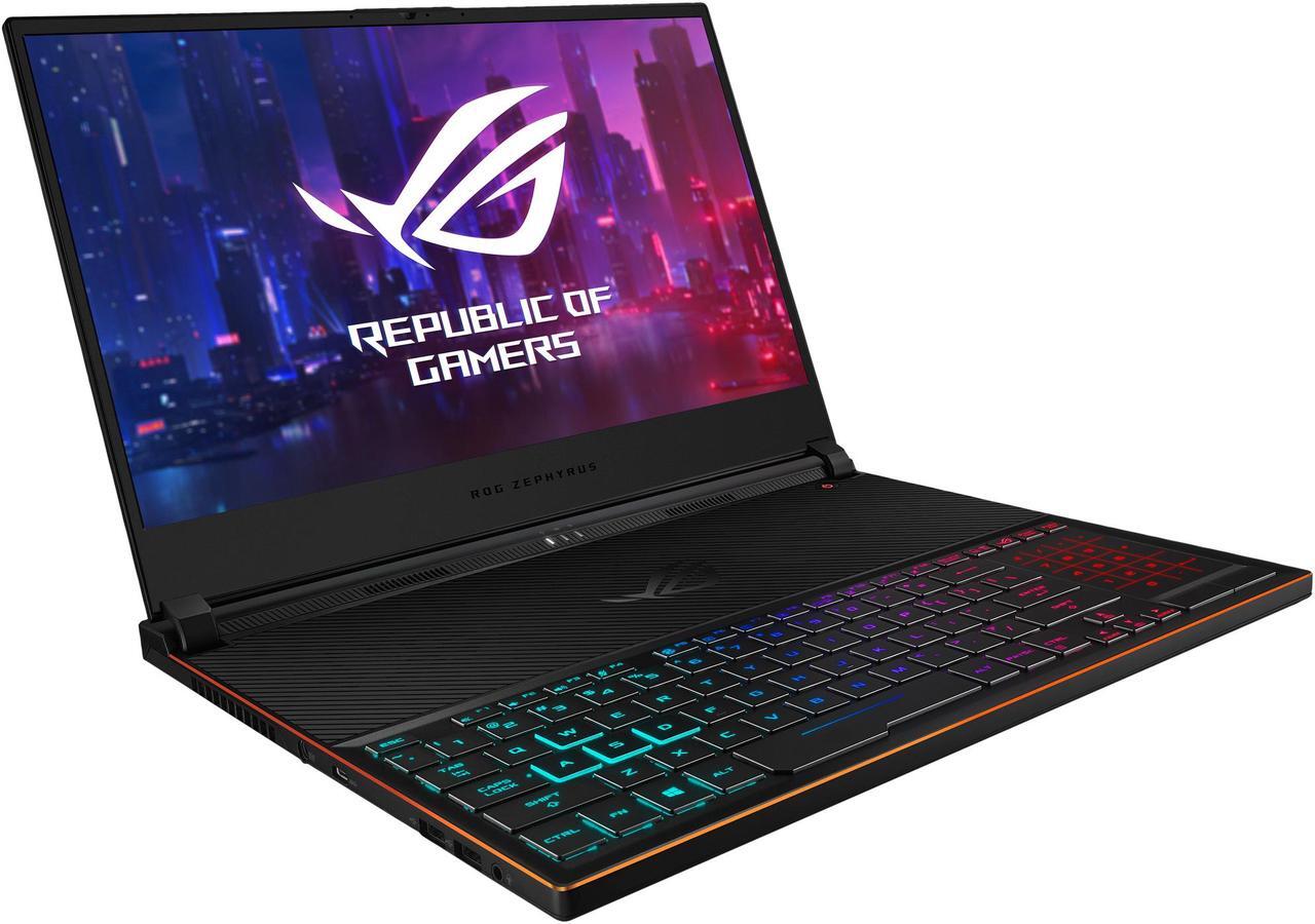 Alt view image 6 of 20 - ROG Zephyrus S GX531GX-XB77 15.6" Gaming Laptop - GeForce RTX 2080, Intel Core i7-9750H, 16 GB DDR4, 1 TB SSD, Windows 10 Pro