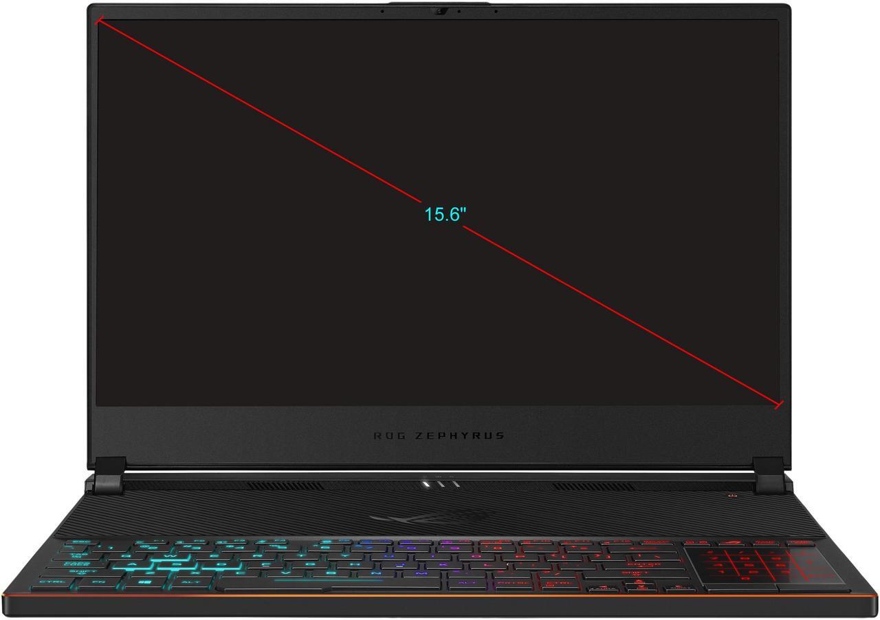 Alt view image 17 of 20 - ROG Zephyrus S GX531GX-XB77 15.6" Gaming Laptop - GeForce RTX 2080, Intel Core i7-9750H, 16 GB DDR4, 1 TB SSD, Windows 10 Pro