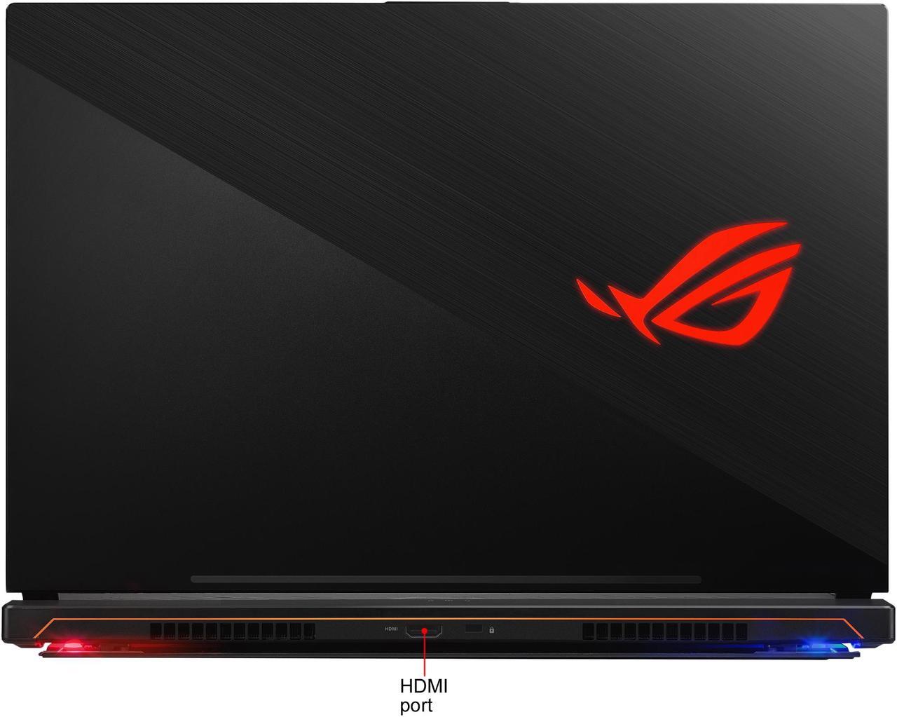 Alt view image 20 of 20 - ROG Zephyrus S GX531GX-XB77 15.6" Gaming Laptop - GeForce RTX 2080, Intel Core i7-9750H, 16 GB DDR4, 1 TB SSD, Windows 10 Pro