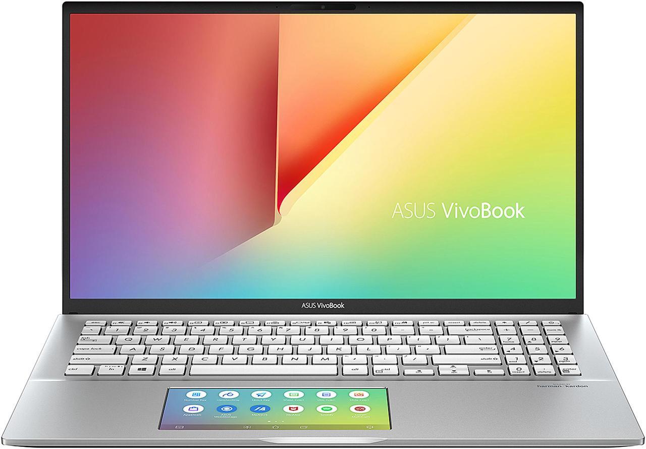 Alt view image 2 of 19 - ASUS VivoBook S15 S532 Thin & Light 15.6" FHD, Intel Core i7-8565U CPU, GeForce MX250, 8 GB DDR4 RAM, 256 GB PCIe NVMe SSD, IR Camera, Windows 10 Home, S532FL-EB71, Transparent Silver