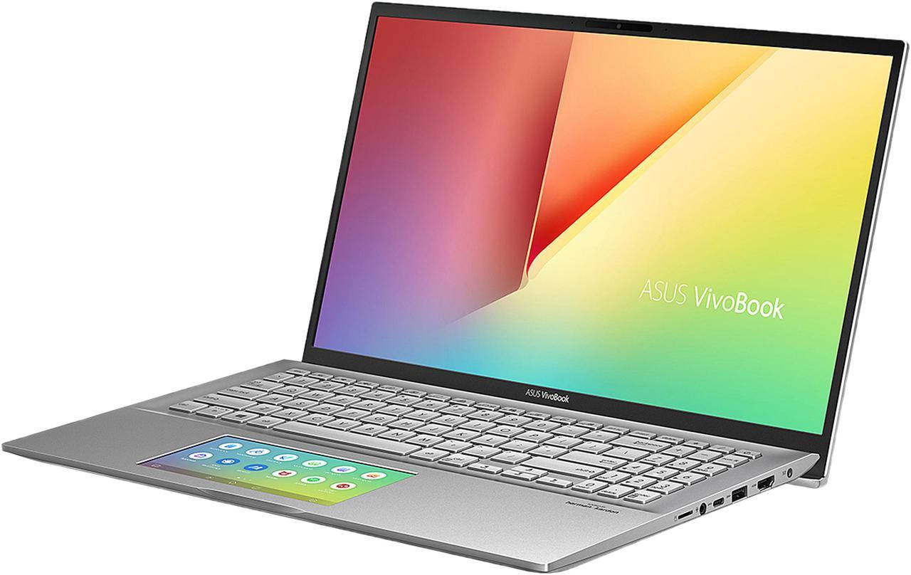 Main image of ASUS VivoBook S15 S532 Thin & Light 15.6" FHD, Intel Core i7-8565U CPU, GeForce MX250, 8 GB DDR4 RAM, 256 GB PCIe NVMe SSD, IR Camera, Windows 10 Home, S532FL-EB71, Transparent Silver
