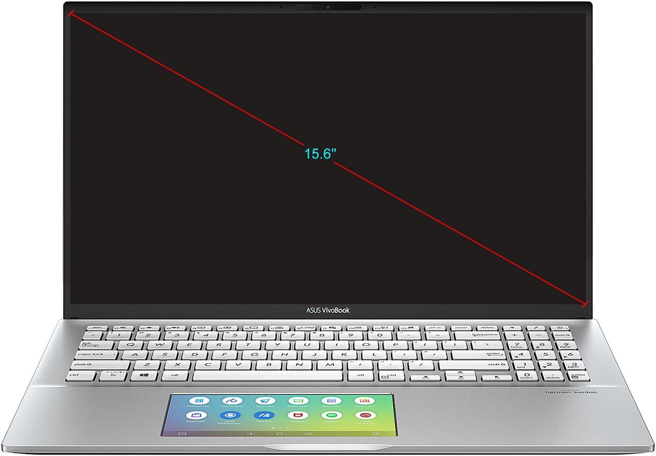 Alt view image 17 of 19 - ASUS VivoBook S15 S532 Thin & Light 15.6" FHD, Intel Core i7-8565U CPU, GeForce MX250, 8 GB DDR4 RAM, 256 GB PCIe NVMe SSD, IR Camera, Windows 10 Home, S532FL-EB71, Transparent Silver