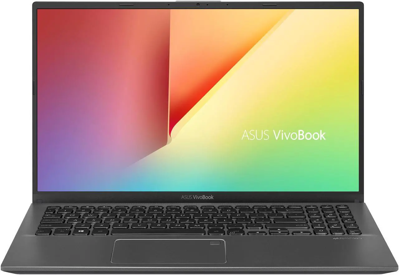 Alt view image 2 of 19 - ASUS VivoBook 15 Thin and Light 15.6" FHD, AMD Quad Core R3-3200U CPU, 8 GB DDR4 RAM, 128 GB SSD, AMD Radeon Vega 3 Graphics, Windows 10 in S Mode, F512DA-DB34, Slate Gray