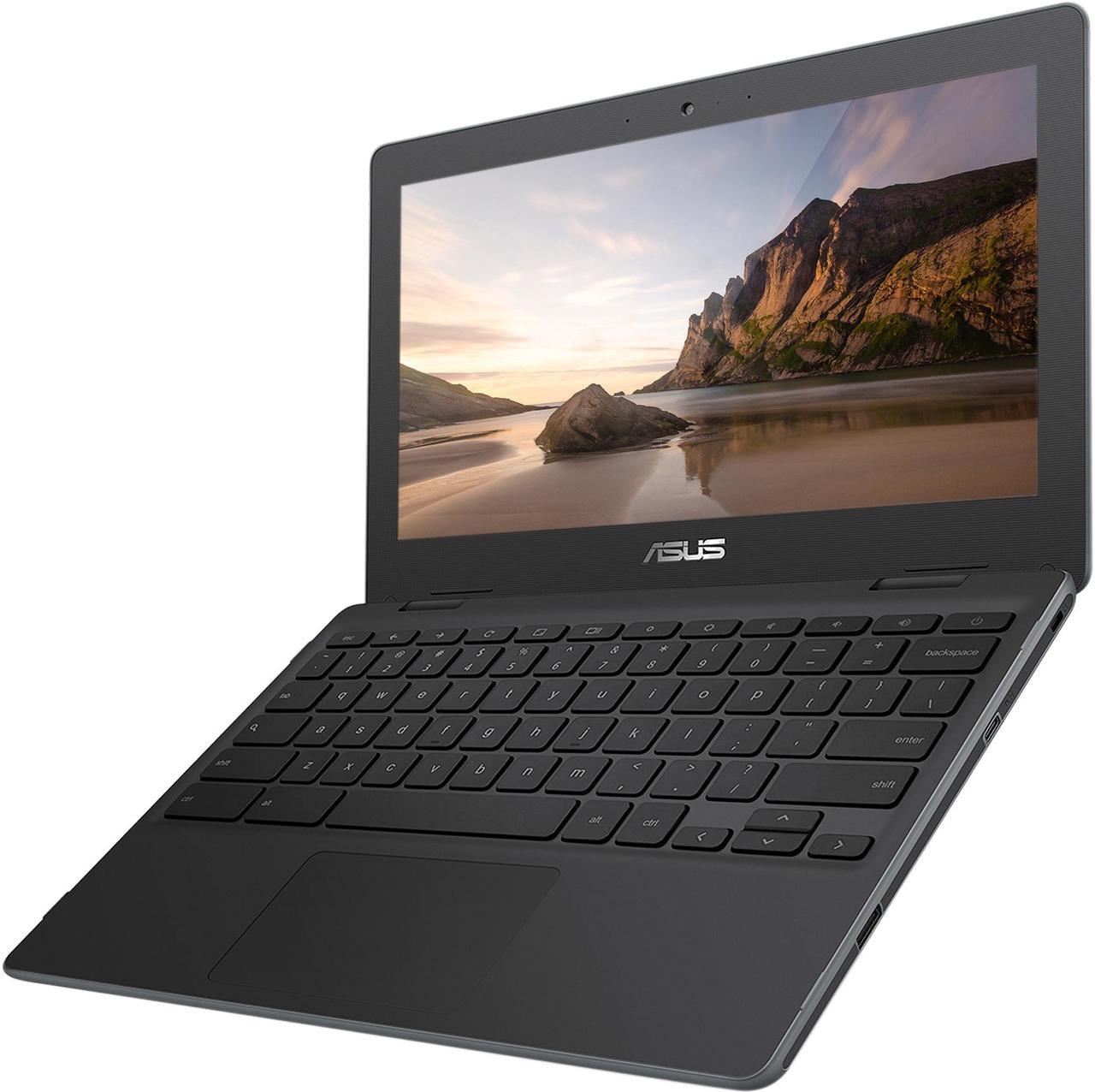 ASUS C204MA-Q1-CB Chromebook Intel Celeron N4000 (1.10 GHz) 4 GB LPDDR4 Memory 32 GB eMMC SSD 11.6" Chrome OS