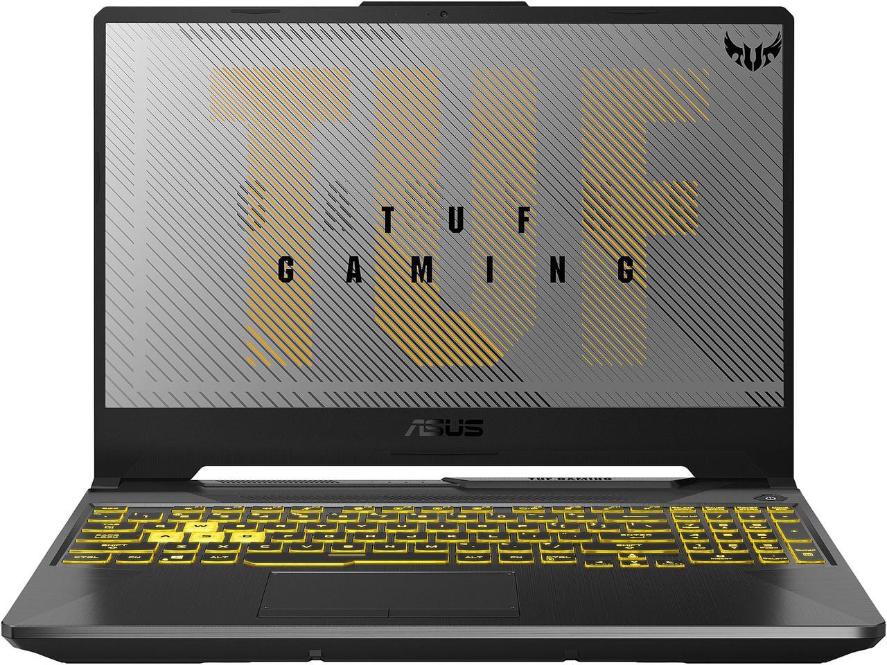 Main image of ASUS TUF Gaming A15 - 15.6" 144 Hz - AMD Ryzen 7 4800H - GeForce RTX 2060 - 16 GB DDR4 - 1 TB PCIe SSD - 90 WHr Battery - Gigabit Wi-Fi 5 - Windows 10 Home - Gaming Laptop (TUF506IV-AS76)