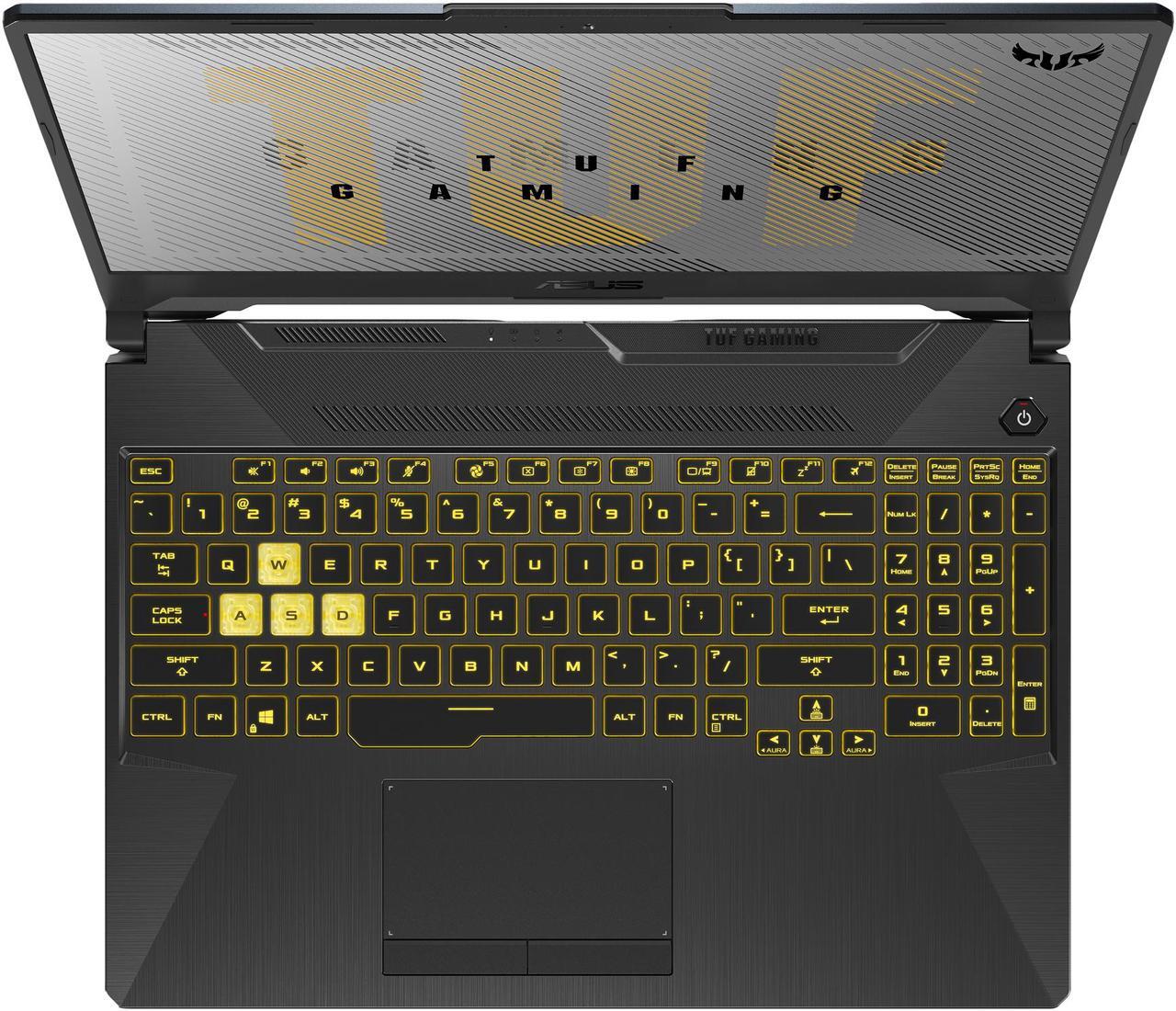 Alt view image 9 of 20 - ASUS TUF Gaming A15 - 15.6" 144 Hz - AMD Ryzen 7 4800H - GeForce RTX 2060 - 16 GB DDR4 - 1 TB PCIe SSD - 90 WHr Battery - Gigabit Wi-Fi 5 - Windows 10 Home - Gaming Laptop (TUF506IV-AS76)