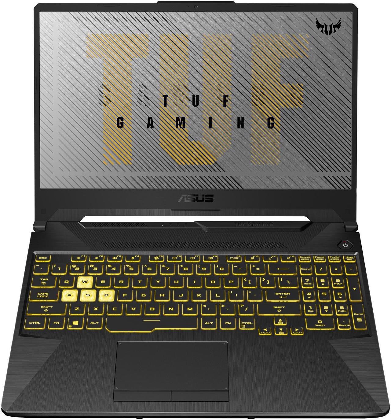 Alt view image 8 of 20 - ASUS TUF Gaming A15 - 15.6" 144 Hz - AMD Ryzen 7 4800H - GeForce RTX 2060 - 16 GB DDR4 - 1 TB PCIe SSD - 90 WHr Battery - Gigabit Wi-Fi 5 - Windows 10 Home - Gaming Laptop (TUF506IV-AS76)
