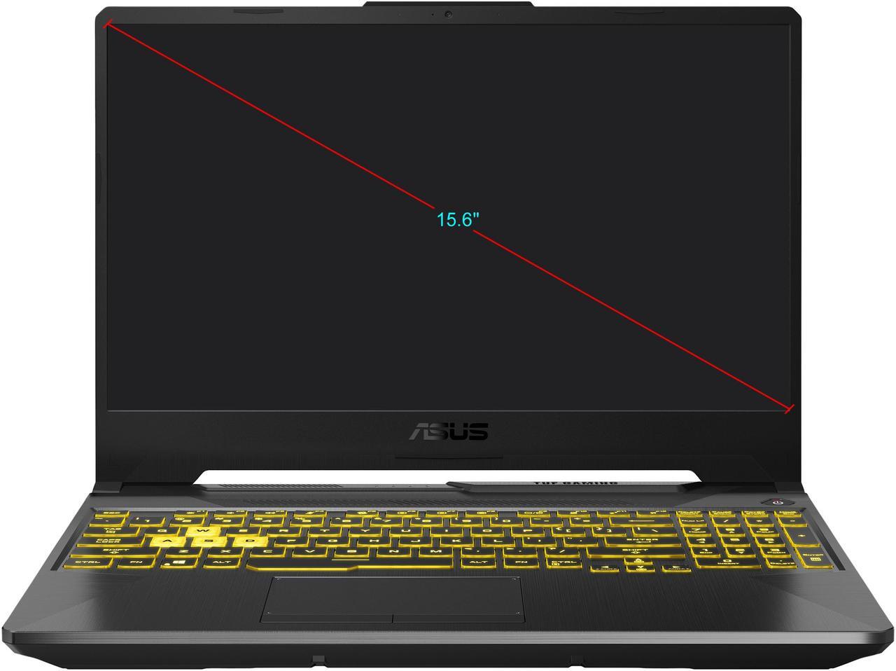 Alt view image 3 of 20 - ASUS TUF Gaming A15 - 15.6" 144 Hz - AMD Ryzen 7 4800H - GeForce RTX 2060 - 16 GB DDR4 - 1 TB PCIe SSD - 90 WHr Battery - Gigabit Wi-Fi 5 - Windows 10 Home - Gaming Laptop (TUF506IV-AS76)