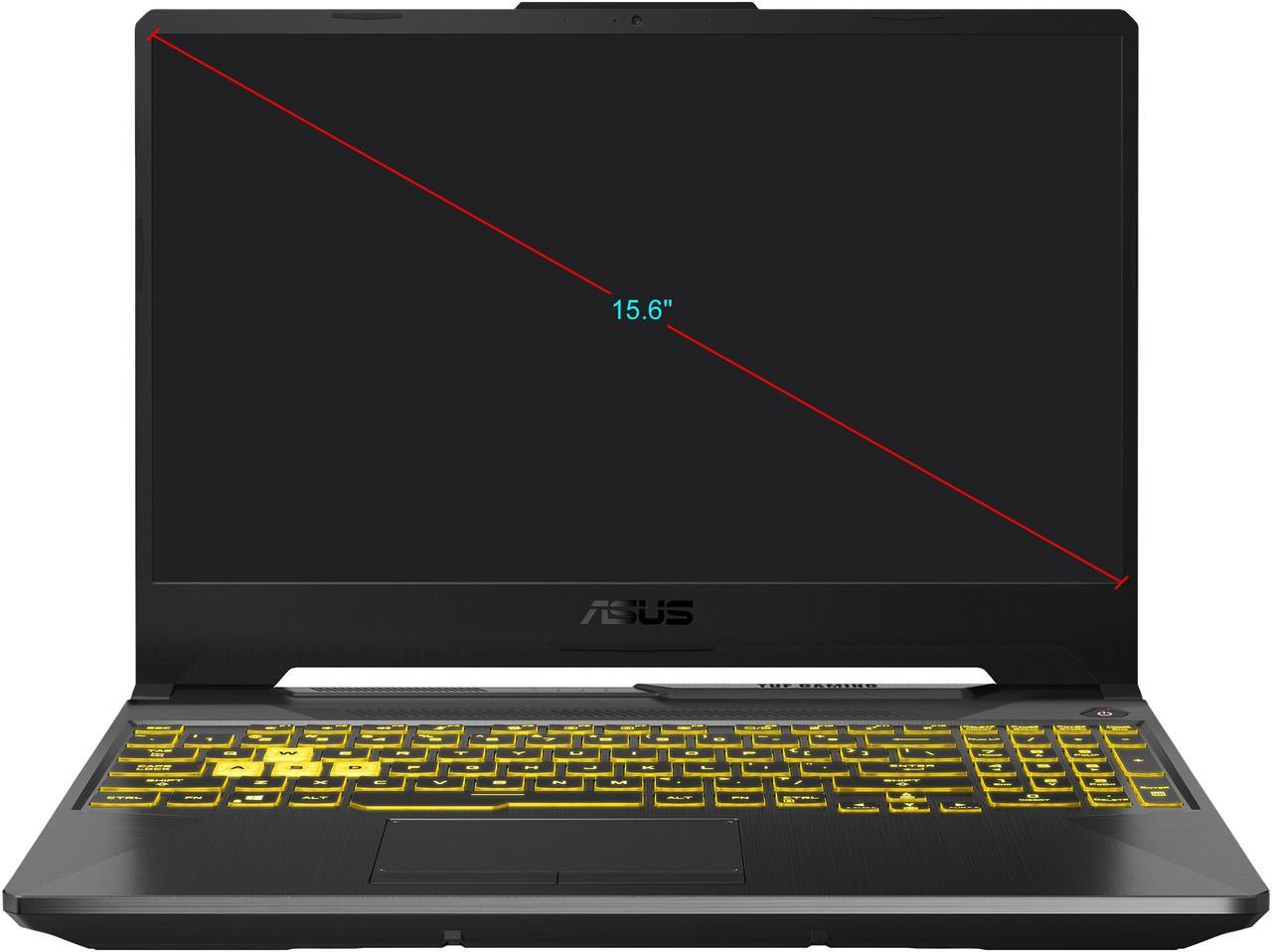 Alt view image 2 of 20 - ASUS TUF Gaming A15 - 15.6" 144 Hz - AMD Ryzen 7 4800H - GeForce GTX 1660 Ti - 16 GB DDR4 - 512 GB SSD - 90 WHr Battery - Win10 Home - Gaming Laptop (TUF506IU-ES74)