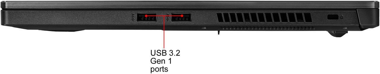 Alt view image 10 of 15 - ROG Zephyrus G15 (2020) - 15.6" 240 Hz PANTONE Validated FHD - GeForce RTX 2060 - AMD Ryzen 7 4800HS - 16 GB DDR4 - 1 TB SSD - Gig+ Wi-Fi 6 - Windows 10 Pro - Ultra Slim Gaming Laptop (GA502IV-XS76)