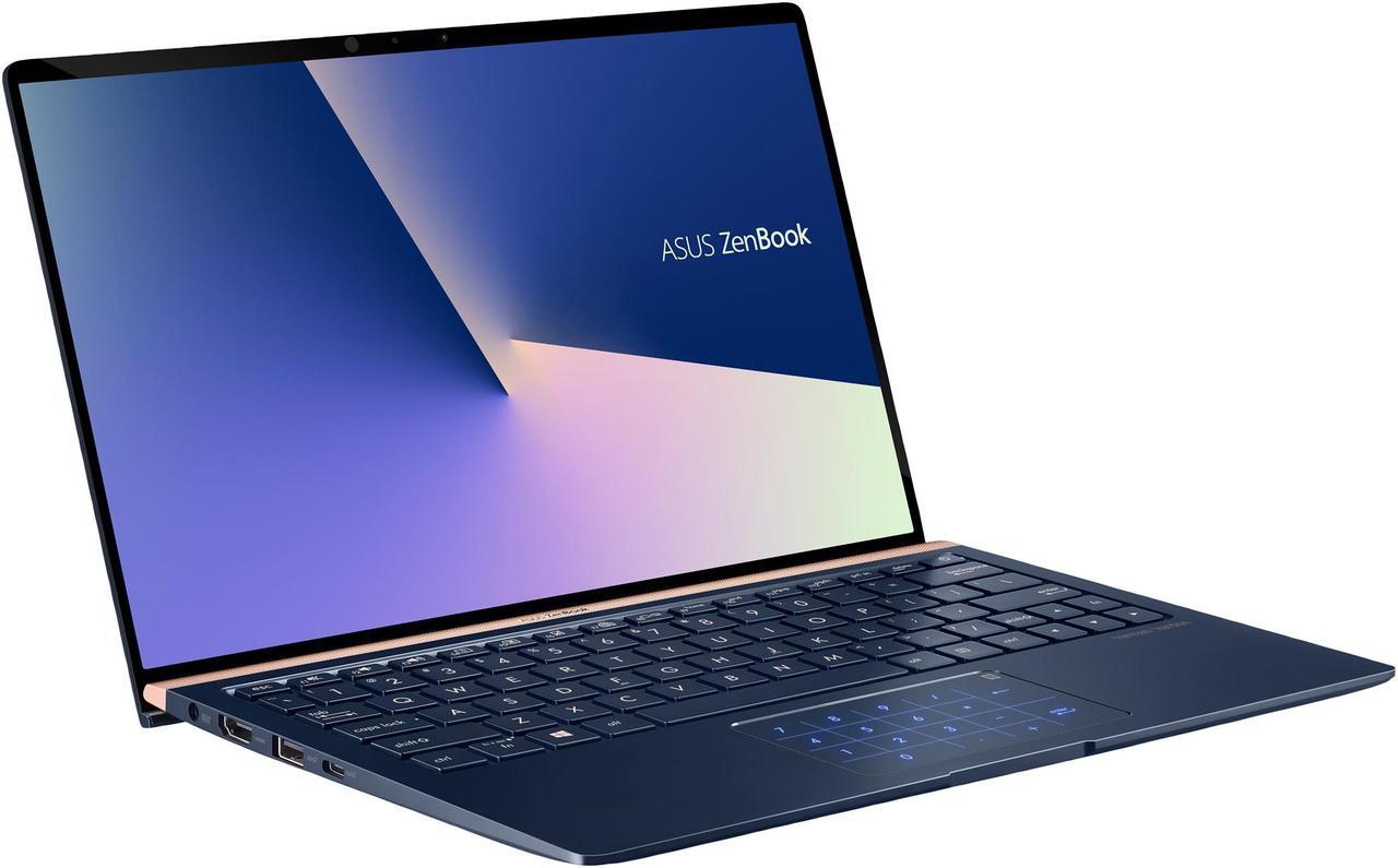 Alt view image 7 of 20 - ASUS ZenBook 13 Ultra-Slim Durable Laptop 13.3" FHD WideView, Intel Core i7-10510U, 16 GB RAM, 512 GB PCIe SSD, NumberPad, Windows 10 Pro - UX333FAC-XS77, Royal Blue