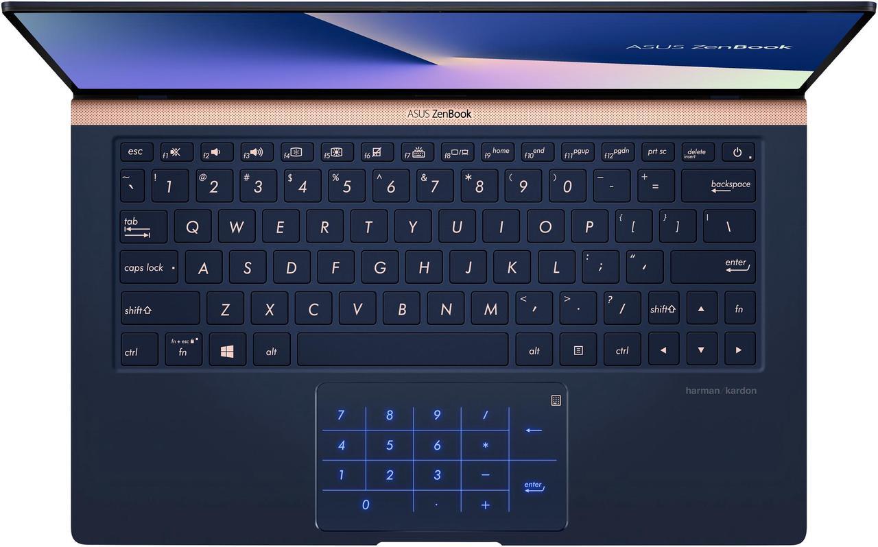 Alt view image 14 of 20 - ASUS ZenBook 13 Ultra-Slim Durable Laptop 13.3" FHD WideView, Intel Core i7-10510U, 16 GB RAM, 512 GB PCIe SSD, NumberPad, Windows 10 Pro - UX333FAC-XS77, Royal Blue