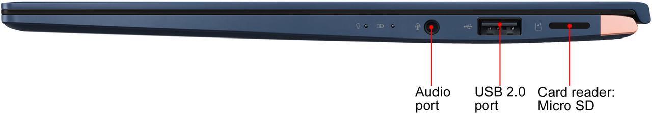 Alt view image 18 of 20 - ASUS ZenBook 13 Ultra-Slim Durable Laptop 13.3" FHD WideView, Intel Core i7-10510U, 16 GB RAM, 512 GB PCIe SSD, NumberPad, Windows 10 Pro - UX333FAC-XS77, Royal Blue