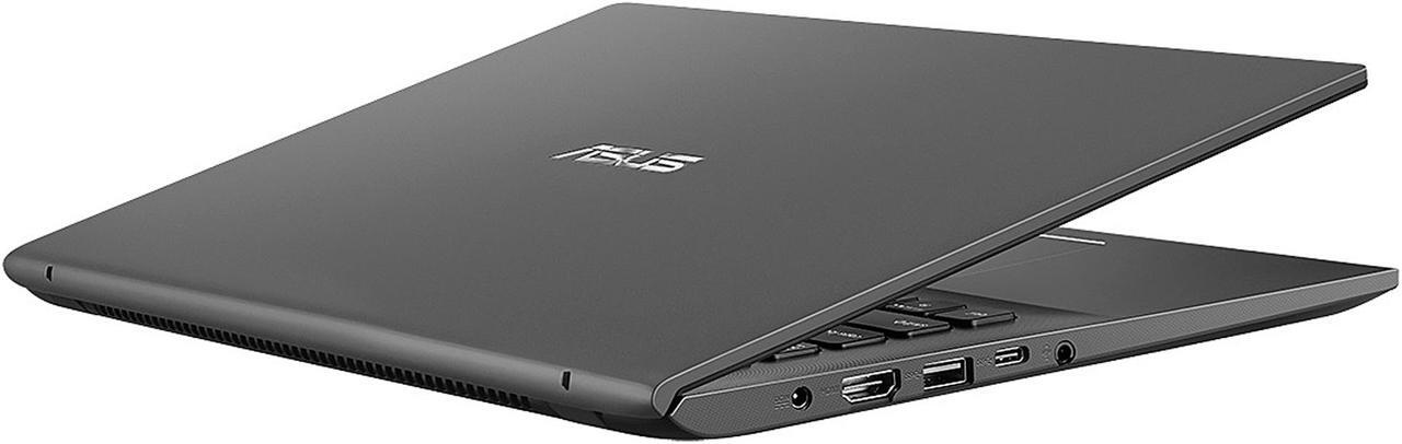 Alt view image 20 of 20 - ASUS VivoBook 14 Laptop, 14" FHD, AMD Ryzen 7-3700U, AMD Radeon RX Vega 10 Graphics, 8 GB DDR4 RAM, 512 GB PCIe SSD, Backlit KB, Fingerprint, Windows 10 Home, Slate Grey, F412DA-NH77