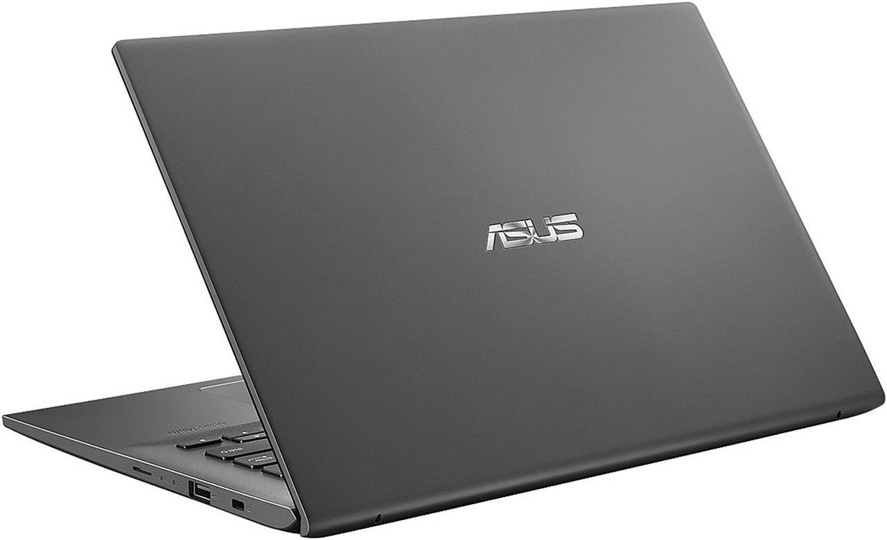 Alt view image 19 of 20 - ASUS VivoBook 14 Laptop, 14" FHD, AMD Ryzen 7-3700U, AMD Radeon RX Vega 10 Graphics, 8 GB DDR4 RAM, 512 GB PCIe SSD, Backlit KB, Fingerprint, Windows 10 Home, Slate Grey, F412DA-NH77