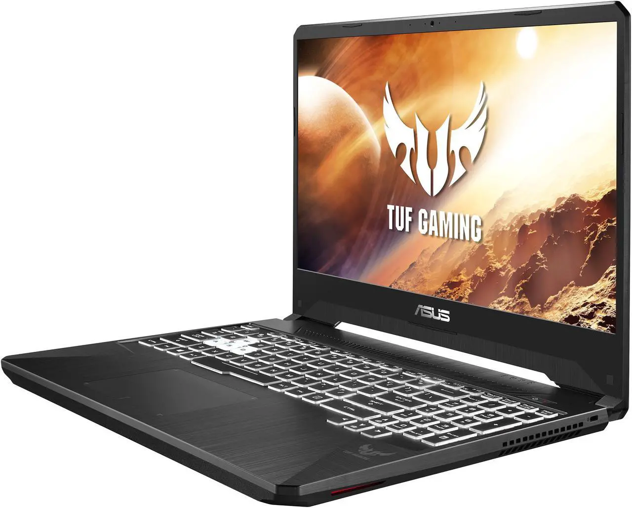 Alt view image 3 of 19 - ASUS TUF FX505 Gaming Laptop, 15.6" 120 Hz FHD IPS-Type Display, AMD Ryzen 7 3750H, NVIDIA GeForce RTX 2060, 16 GB DDR4, 512 GB PCIe SSD, RGB Keyboard, Windows 10 Home, Stealth Black, FX505DV-ES74