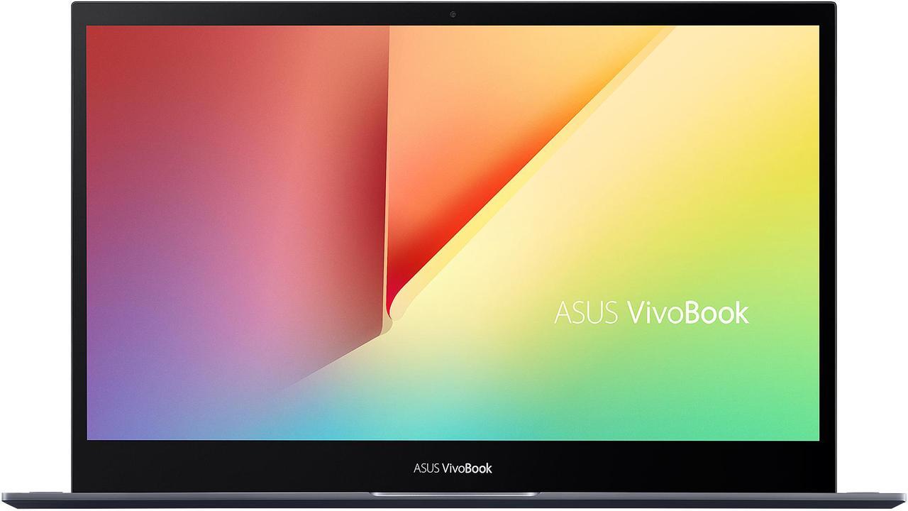 Alt view image 5 of 20 - ASUS VivoBook Flip 14 Thin and Light 2-in-1 Laptop, 14" FHD Touch Display, AMD Ryzen 5 4500U, 8 GB DDR4 RAM, 256 GB SSD, Glossy, Stylus, Fingerprint Reader, Windows 10 Home, Bespoke Black, TM420IA-DB51T