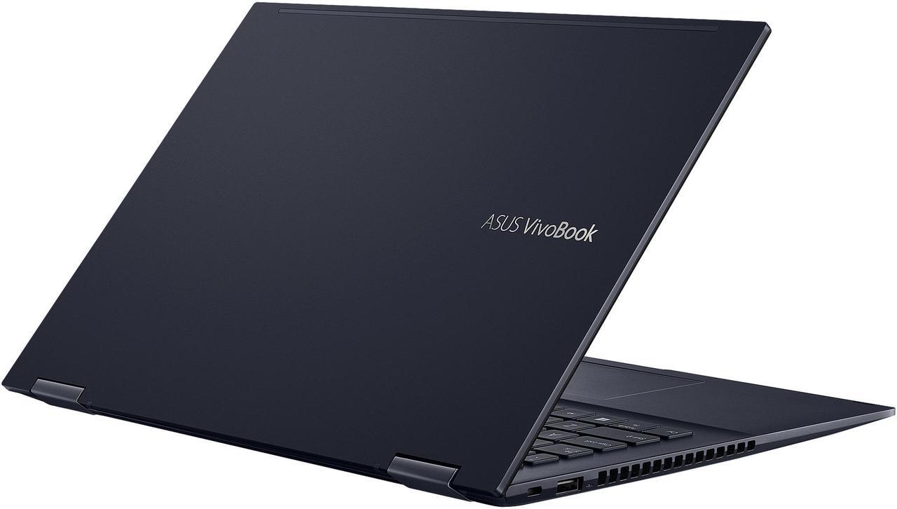 Alt view image 18 of 20 - ASUS VivoBook Flip 14 Thin and Light 2-in-1 Laptop, 14" FHD Touch Display, AMD Ryzen 5 4500U, 8 GB DDR4 RAM, 256 GB SSD, Glossy, Stylus, Fingerprint Reader, Windows 10 Home, Bespoke Black, TM420IA-DB51T