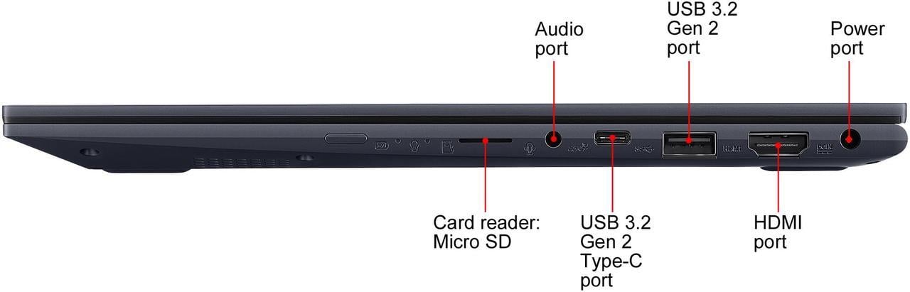 Alt view image 15 of 20 - ASUS VivoBook Flip 14 Thin and Light 2-in-1 Laptop, 14" FHD Touch Display, AMD Ryzen 5 4500U, 8 GB DDR4 RAM, 256 GB SSD, Glossy, Stylus, Fingerprint Reader, Windows 10 Home, Bespoke Black, TM420IA-DB51T