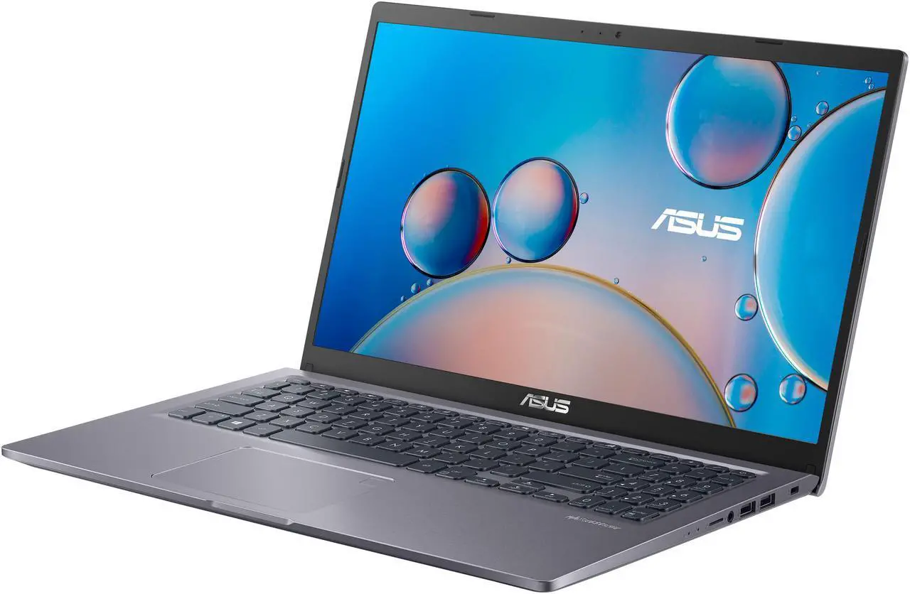 Alt view image 3 of 11 - ASUS VivoBook 15 F515 Thin and Light Laptop, 15.6" FHD Display, Intel Core i7-1065G7 Processor, 8 GB DDR4 RAM, 512 GB PCIe SSD, Fingerprint Reader, Windows 10 Home, Slate Grey, F515JA-DS74