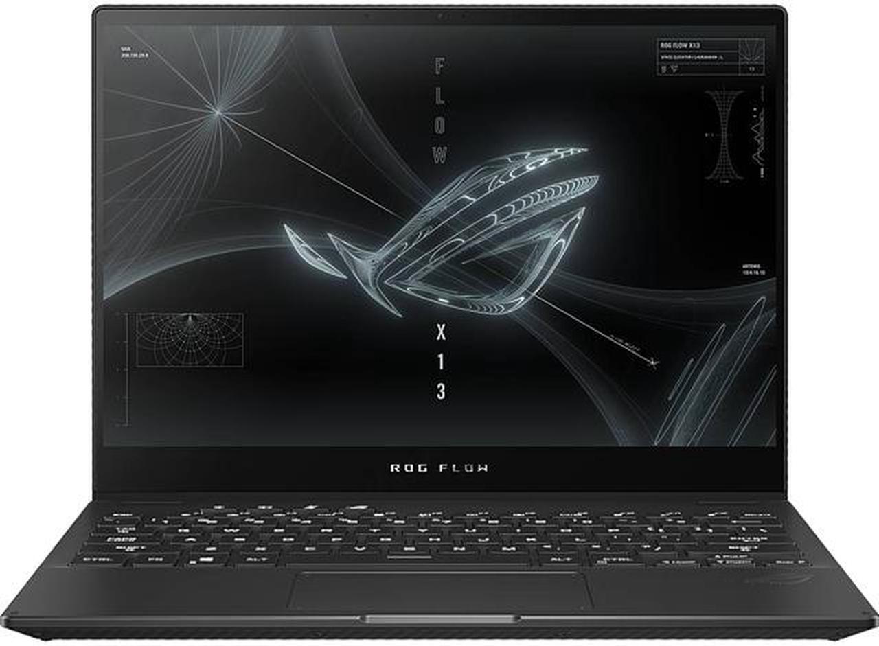 Main image of ASUS ROG Flow X13 - 13.4'' GeForce GTX 1650 - AMD Ryzen 9 5980HS - 32 GB LPDDR4X Memory - 1 TB PCIe SSD - Windows 10 Pro 64-bit - Gaming Laptop - (GV301QH-XS98-B )