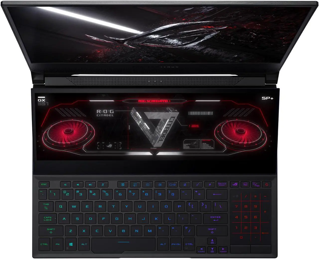 Alt view image 6 of 17 - ASUS ROG Zephyrus Duo SE 15 Gaming Laptop, 15.6" 300Hz IPS Type FHD Display, NVIDIA GeForce RTX 3070 Laptop GPU 8GB GDDR6, AMD Ryzen 9 5900HX, 32GB DDR4, 1TB PCIe SSD, Per-Key RGB Keyboard, Windows 10 Pro, GX551QR-XS98
