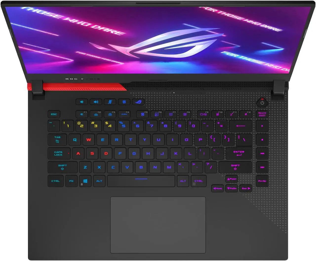 Alt view image 6 of 17 - ASUS ROG Strix G15 (2021) Gaming Laptop, 15.6" 300Hz IPS Type FHD Display, NVIDIA GeForce RTX 3070 Laptop GPU 8GB GDDR6 , AMD Ryzen R9-5900HX, 16GB DDR4, 1TB PCIe NVMe SSD, RGB Keyboard, Windows 10, G513QR-ES96