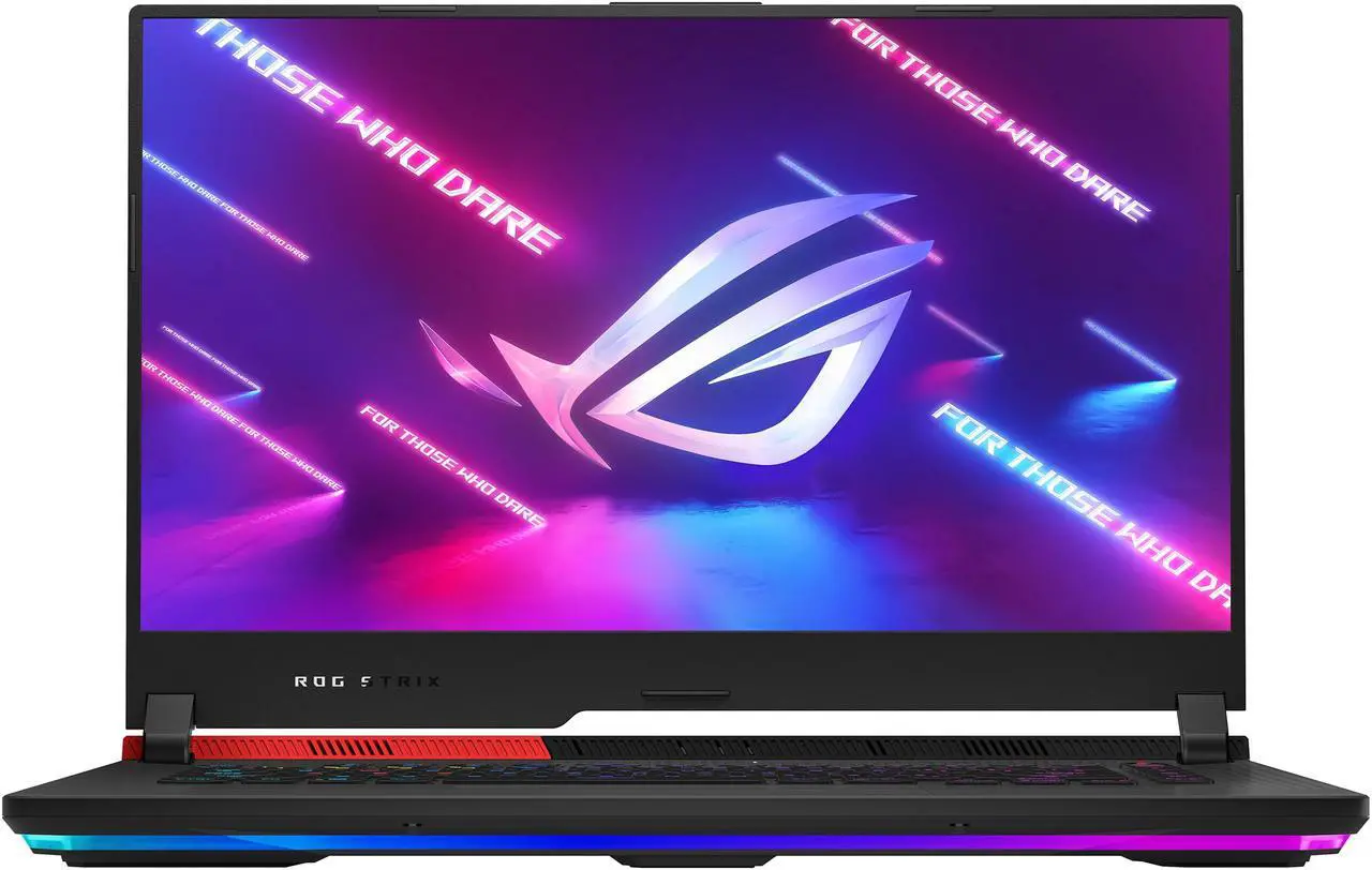Alt view image 5 of 17 - ASUS ROG Strix G15 (2021) Gaming Laptop, 15.6" 300Hz IPS Type FHD Display, NVIDIA GeForce RTX 3070 Laptop GPU 8GB GDDR6 , AMD Ryzen R9-5900HX, 16GB DDR4, 1TB PCIe NVMe SSD, RGB Keyboard, Windows 10, G513QR-ES96