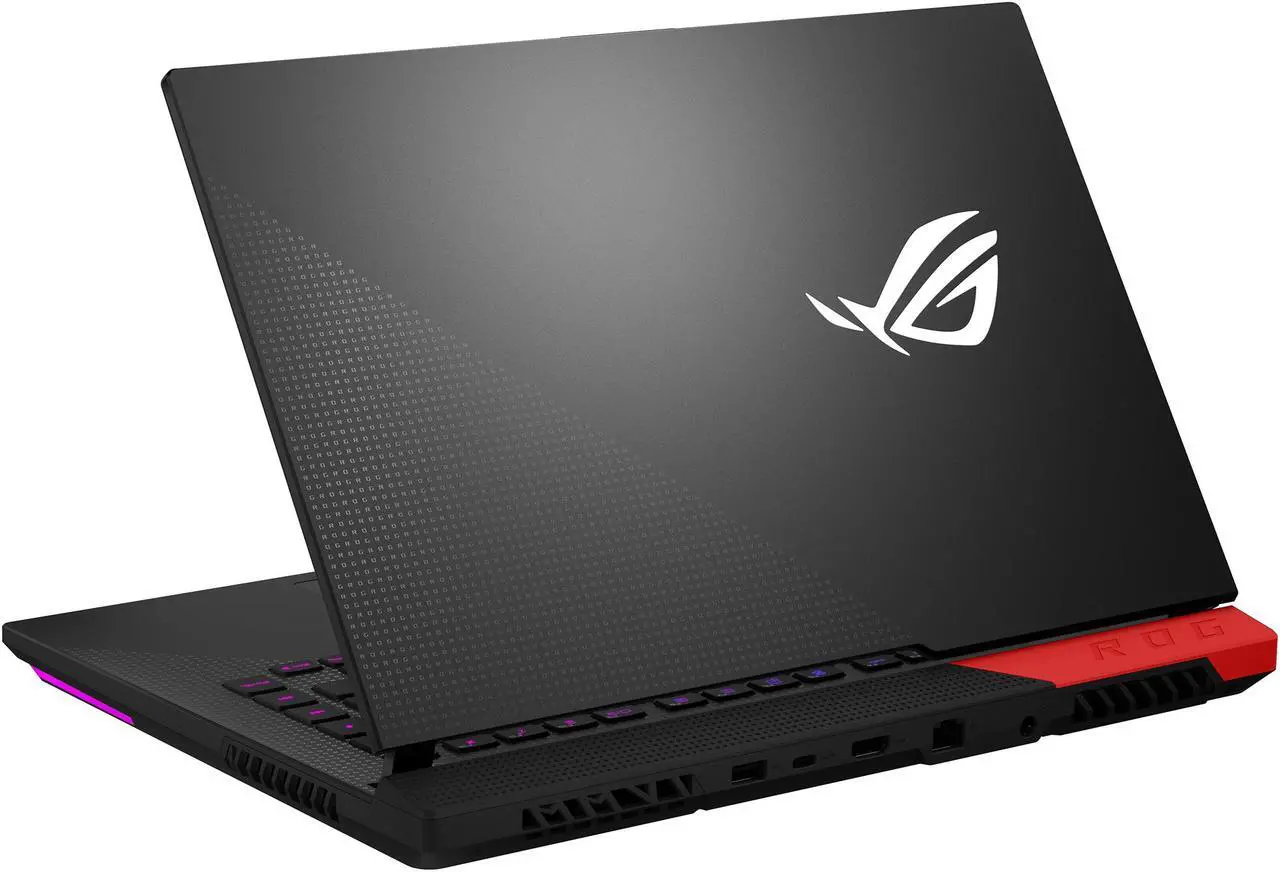Alt view image 15 of 17 - ASUS ROG Strix G15 (2021) Gaming Laptop, 15.6" 300Hz IPS Type FHD Display, NVIDIA GeForce RTX 3070 Laptop GPU 8GB GDDR6 , AMD Ryzen R9-5900HX, 16GB DDR4, 1TB PCIe NVMe SSD, RGB Keyboard, Windows 10, G513QR-ES96