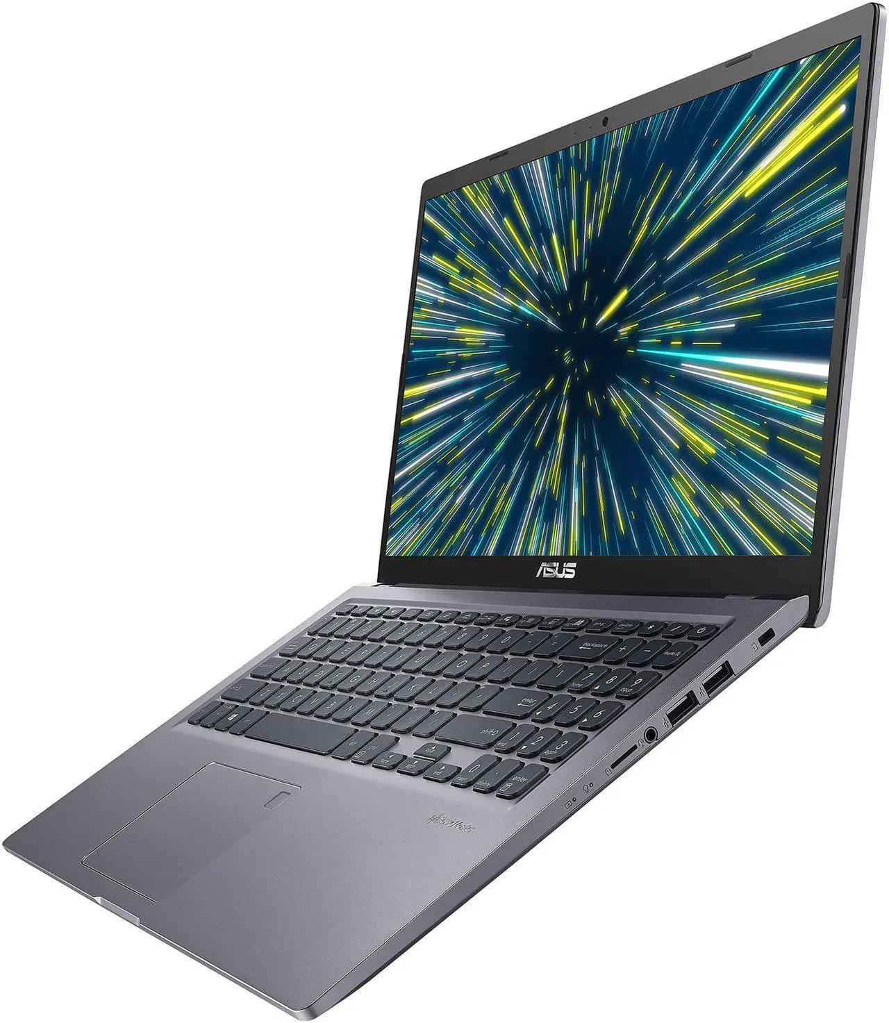 Alt view image 3 of 10 - ASUS VivoBook 15 M515 Thin and Light Laptop, 15.6" IPS FHD Display, AMD Ryzen 7 5700U, 16GB DDR4 RAM, 512GB PCIe SSD, Fingerprint Reader, Windows 10 Home, Slate Grey, M515UA-NS77, Only at Newegg