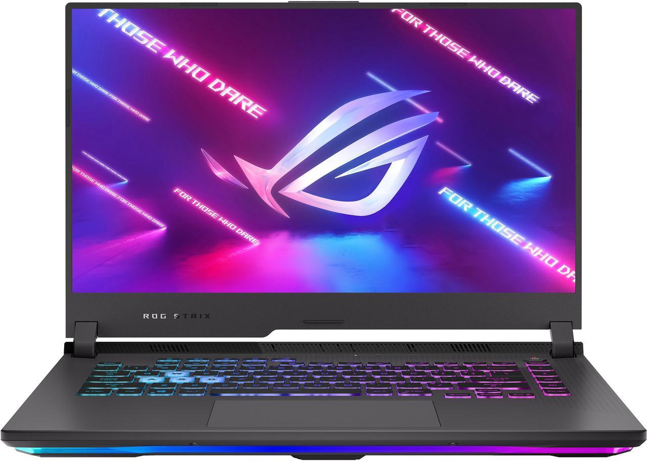 Main image of ASUS ROG Strix G15 (2021) Gaming Laptop, 15.6" 144Hz IPS Type FHD Display, NVIDIA GeForce RTX 3060 Laptop GPU, AMD Ryzen 9 5900HX, 16GB DDR4, 512GB PCIe NVMe SSD, RGB Keyboard, Windows 10, G513QM-ES94
