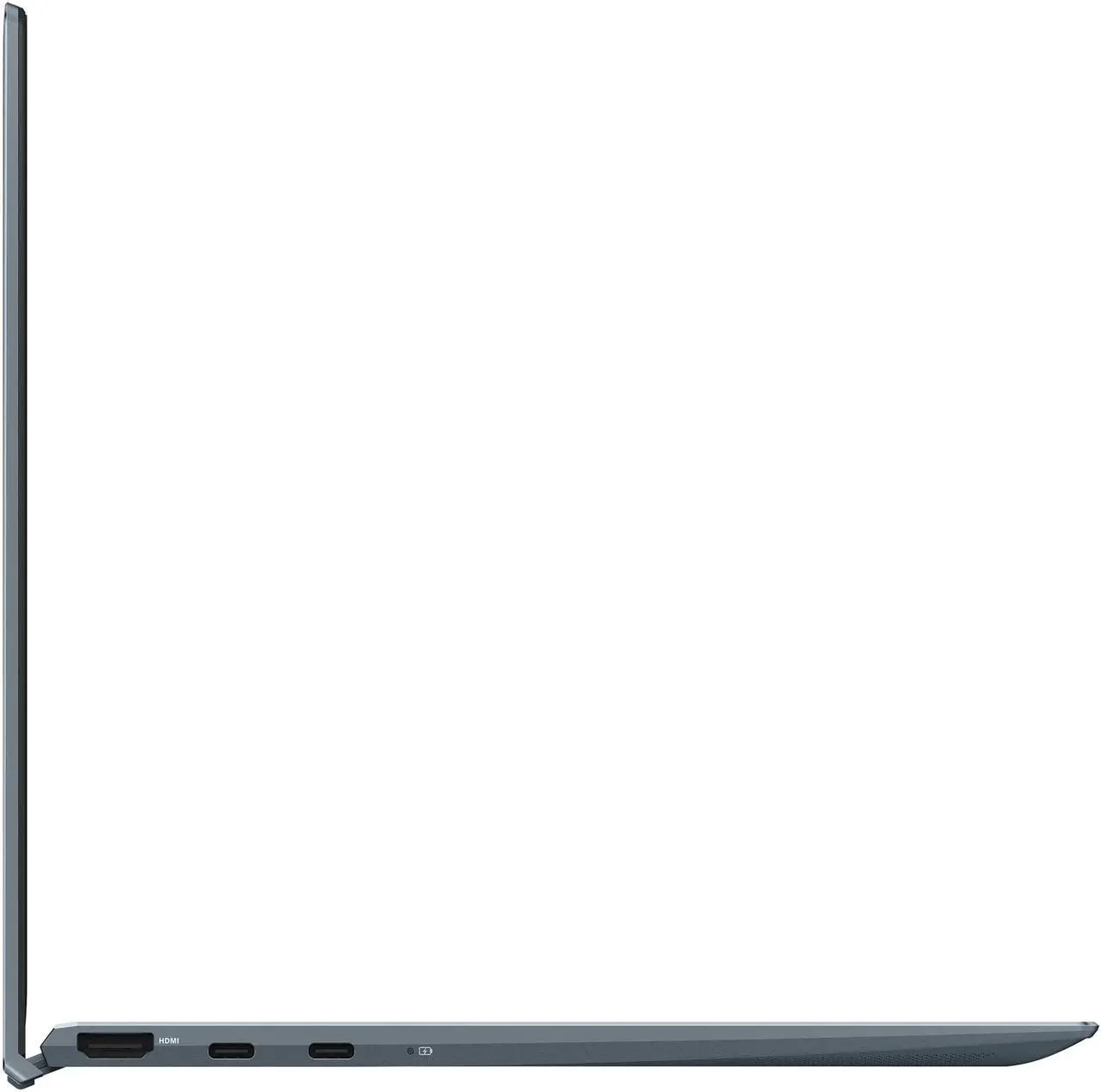 Alt view image 13 of 20 - ASUS ZenBook 13 Ultra-Slim Laptop, 13.3" OLED FHD NanoEdge Bezel Display, AMD Ryzen 7 5700U, 8GB LPDDR4X RAM, 512GB PCIe SSD, NumberPad, Wi-Fi 5, Windows 10 Home, Pine Grey, UM325UA-DS71
